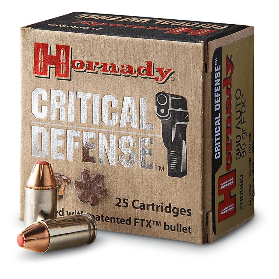 hornady critical defense