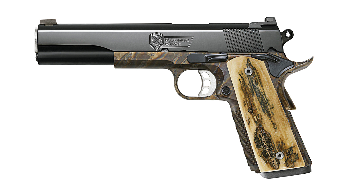 Republic Forge Model 1911 Pistol Color-Case-Hardened Finish