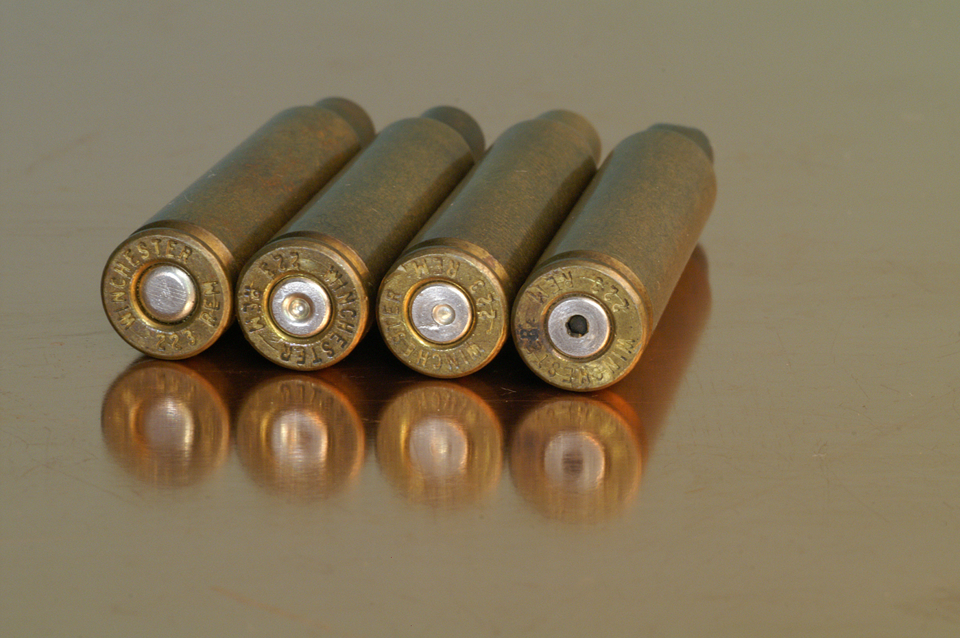 primer indicators for over-pressure ammo