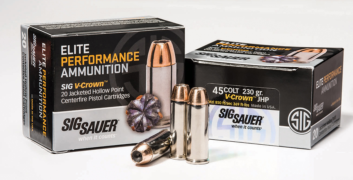 SIG Sauer Elite Performance Ammunition 230-grain 45 Colt