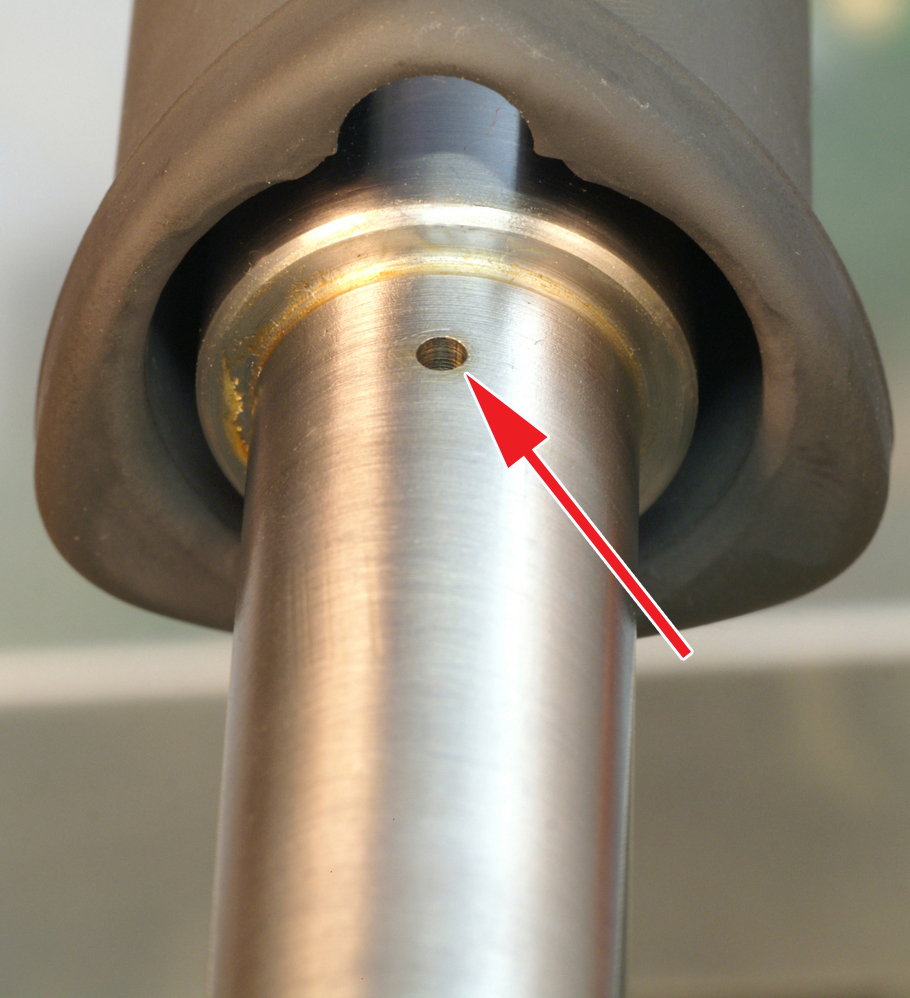 The gas-pressure volume available at the gas port (arrow) has a huge influence on rifle function, and also spent-case condition, which we’ll talk more about next. Too much pressure is none too good. It’s one thing we can influence in handloading, simply by choosing a propellant with the right burning rate.