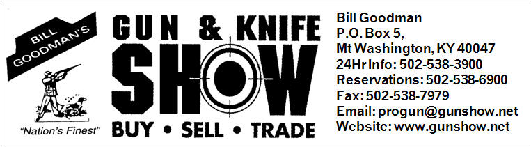 Bill Goodman Gun and Knife Show logo