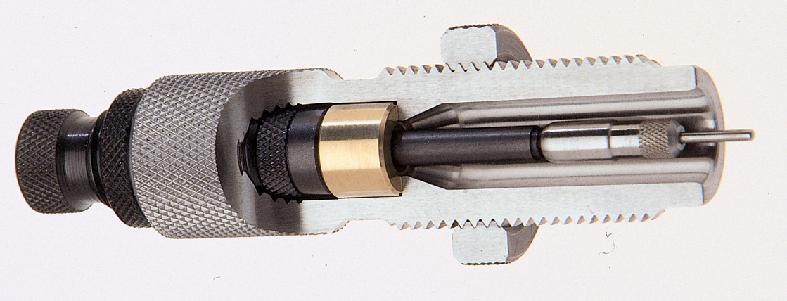This is a Redding Type-S conventional full-length sizing die. On these, the die interior is pretty much the same as the rifle chamber interior, just a little smaller.