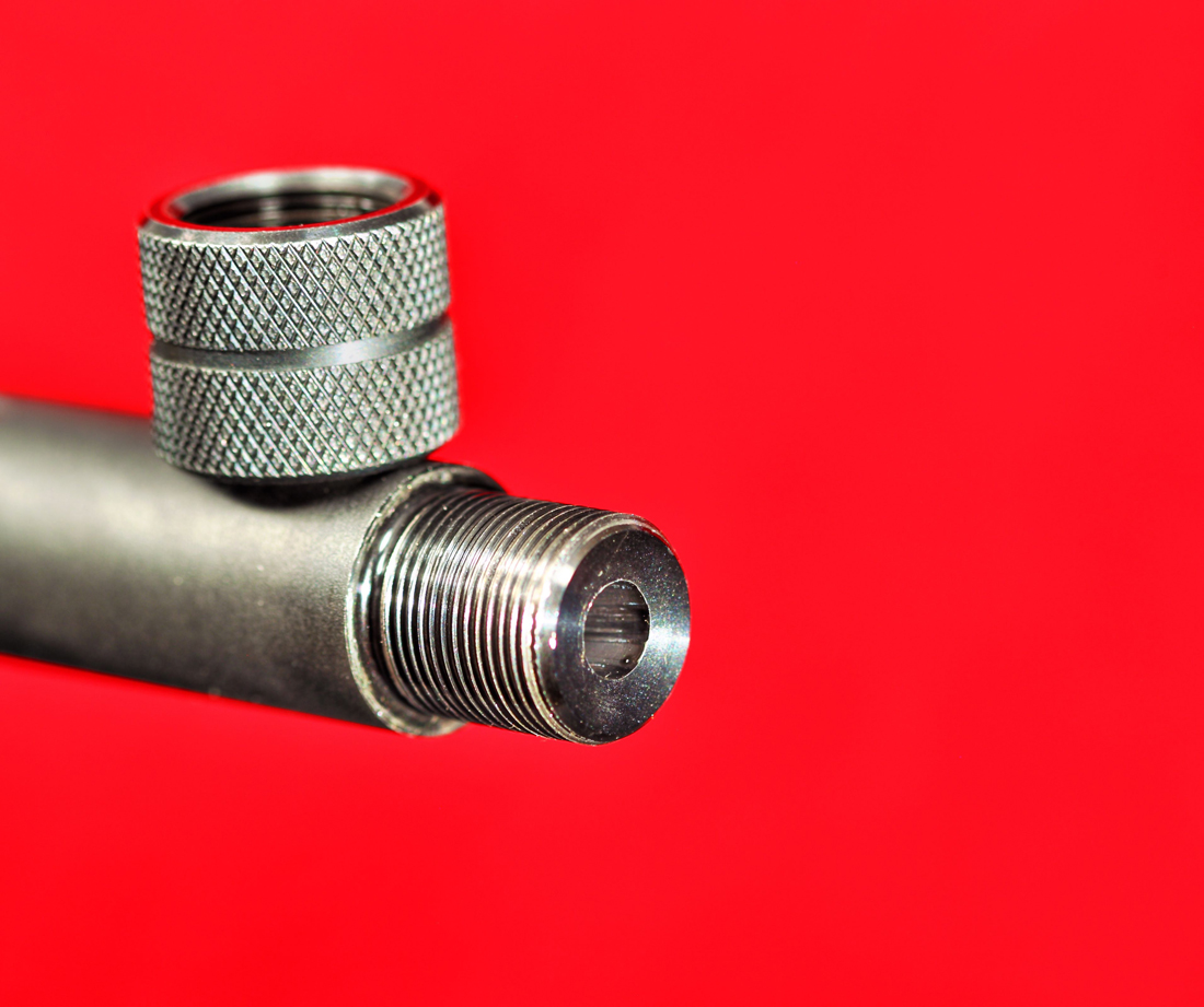 threaded muzzle cap