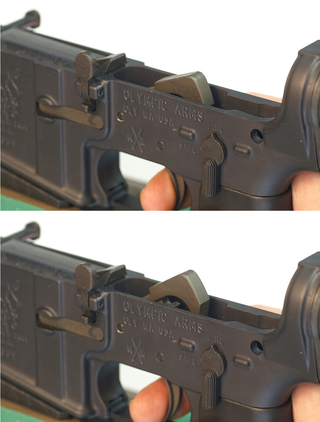 AR15 disconnector function