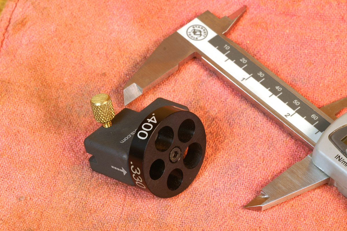 Get looking around this website and locate a cartridge headspace gage, and get it bought. I’ll show you how to use it next time. Either the Hornady LNL Cartridge Headspace Gage or the Forster Datum Dial (shown here) is my recommendation. They both work well. There are also drop-in style gages that will suffice to keep your ammo safe, but won’t give a number to work from.