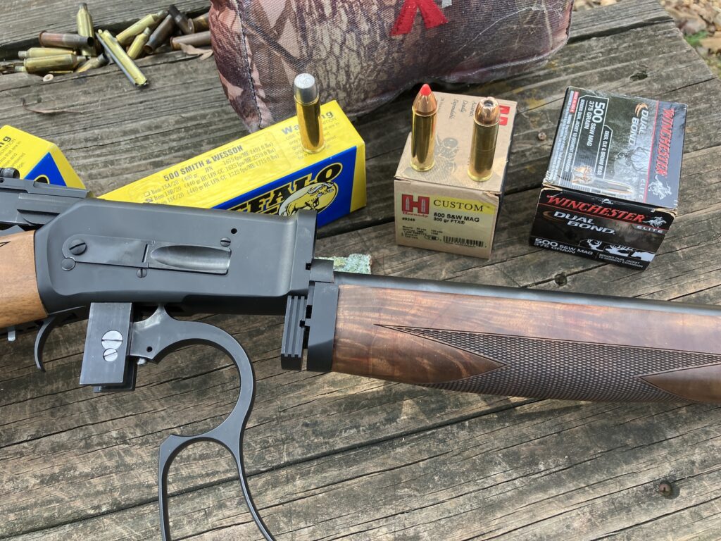 Rifle showcasing two piece integration