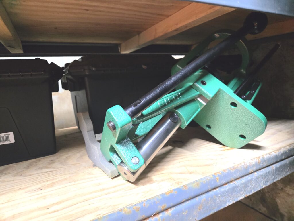 tool sitting on shelf