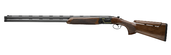 shotgun profile on white backgroun