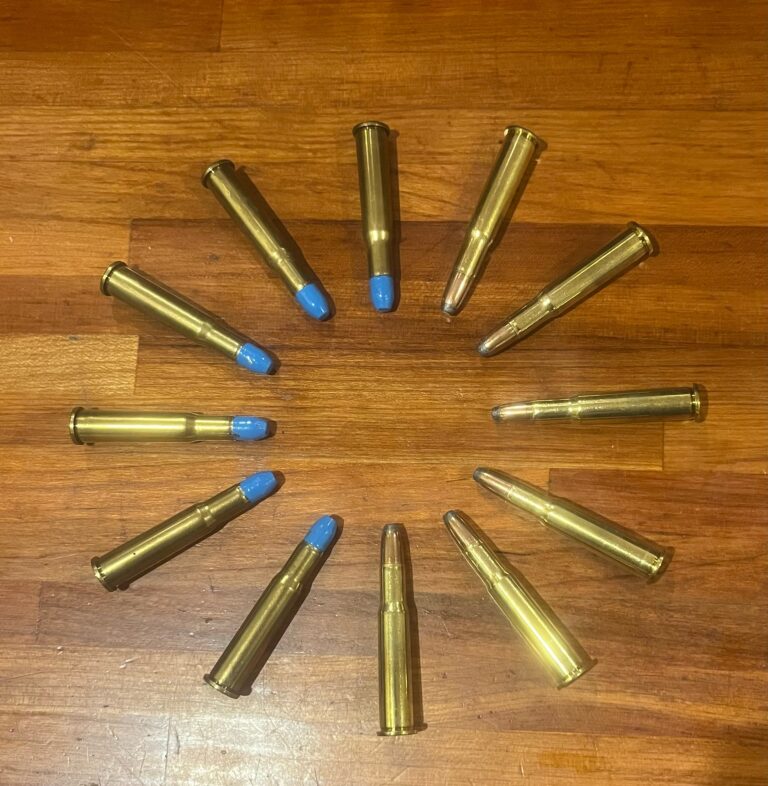 ammunition on wooden floor