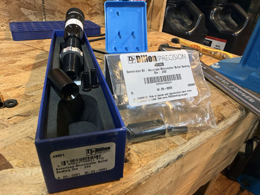 Micrometer die with 223 conversion kit 